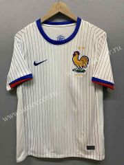 2024-2025 France Away White Thailand Soccer Jersey AAA-416