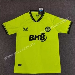 2024-2025 Aston Villa Goalkeeper Fluorescent Thailand Soccer Jersey AAA-5378