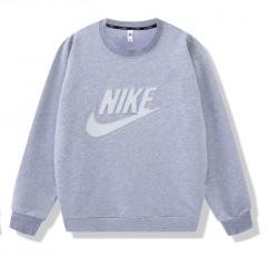 (M-3XL)Nike White Thailand Soccer Tracksuit（White Logo）-DD3