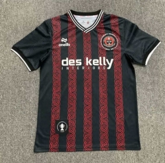 2024-2025 Bohemian Home Red&Black Thailand Soccer Jersey AAA-512