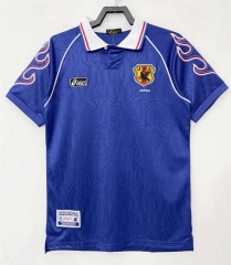 Retro Version  1998 Japan Home Blue Thailand Soccer Jersey AAA-811