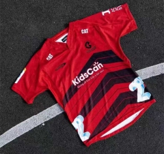 2024 Crusader Home Red Thailand Rugby Jersey