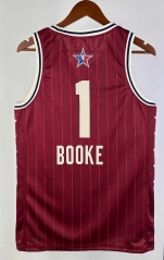 2024 NBA All-Star Version Red #1 Jersey-311