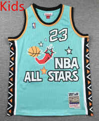 1996 NBA All Star Game Green #23 Kids/Youth NBA Jersey-1380