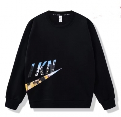 (M-3XL)Nike Black Thailand Soccer Tracksuit-DD3