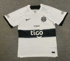 2024-2025 Olimpia Asunción Home White Thailand Soccer Jersey AAA-512