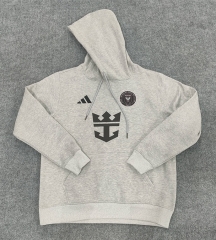 #10  Messi Inter Miami Grey Thailand Tracksuit With Hat-LH
