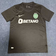 2024-25 Sporting Clube de Portugal  Black Thailand Soccer Jersey AAA-5646