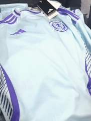 2024-25 Scotland Away Light Green Thailand Soccer Jersey AAA-416