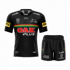 Jagur Black Thailand kids Rugby Shirts
