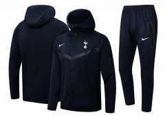 24-25 Tottenham Hotspur Royal Blue Thailand Soccer Jacket Uniform With Hat- 815