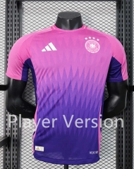 Player Version 2024-25 Germany  Away Pink Thailand Soccer Jersey AAA-888