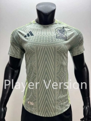 Player Version 24-25 Mexico Away Light Green Thailand Soccer Jersey AAA-SJ