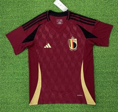 （s-4xl）2024-2025 Belgium Home Red Thailand Soccer Jersey AAA-403