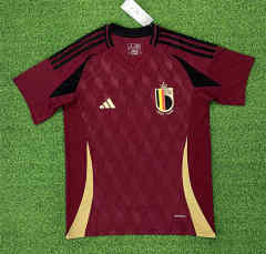（s-4xl）2024-2025 Belgium Home Red Thailand Soccer Jersey AAA-403