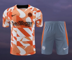 2024-2025 Inter Milan Orange Thailand Soccer Uniform-418