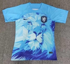 24-25 Netherlands Blue Thailand Soccer Jersey AAA-2282