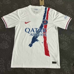 2024-2025 Paris SG White Thailand Training Soccer Jersey-6521
