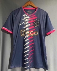 24-25 Ajax Away Royal Blue Thailand Soccer Jersey AAA-9171