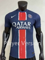 Champions League Final  Player Version 2024-2025 Paris SG Home Blue Thailand Jersey-1506