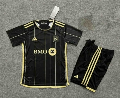 2024-2025 Los Angeles FC Black Soccer Uniform-6748
