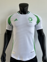 Player version 2024-25 Saudi Arabia Away White Thailand Soccer Jersey AAA-SJ