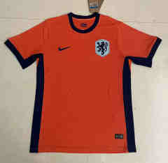 24-25 Netherlands Home Orange Thailand Soccer Jersey AAA-818