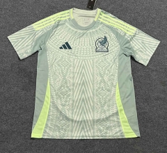 (S-4XL) 2024-2025 Mexico Light Green Thailand Soccer Jersey AAA-3066