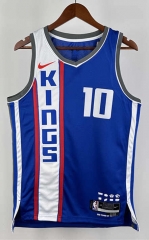2024 City Edition Sacramento Kings Blue #10 NBA Jersey-311