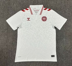 2024-25 Denmark Away White  Thailand Soccer Jersey AAA-512