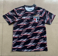 2024-2025 special edition Sao Paulo Futebol Clube Black&White Thailand Soccer Jersey