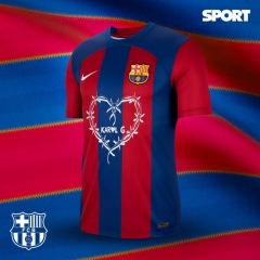 2024-2025 special edition Barcelona Red&Blue Thailand Soccer Jersey AAA-