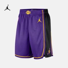 2024 city version NBA Los Angeles Lakers Purple NBA Shorts-311