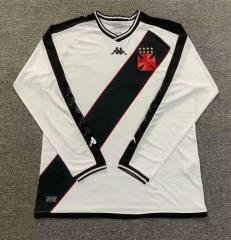 2024-2025 CR Vasco da Gama Away White LS Thailand Soccer Jersey AAA-512