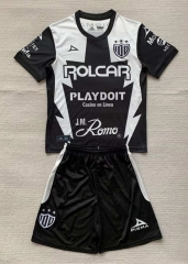 2024-25 Nekaha Away Black&White kids Soccer Uniform-AY