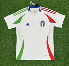 (s-4xl)2024-2025 Italy Away White Thailand Soccer Jersey AAA-403