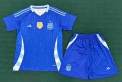 2024-2025 Argentina Away Blue Soccer Uniform-6748