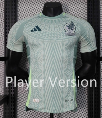Player Version 24-25 Mexico Away Light Green Thailand Soccer Jersey AAA-888