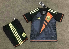 2024-2025 Mexico Goalkeeper Black Soccer Uniform-6748