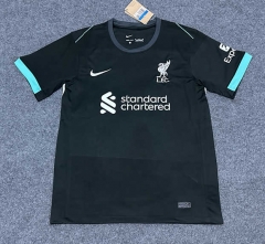 (s-4xl)2024-2025 Liverpool Away Black Thailand Soccer Jersey AAA-3066