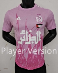 Player Version 2024-2025 Algeria Pink Thailand Soccer Jersey AAA-9926