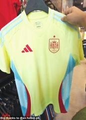 24-25 Spain Away YellowThailand Soccer Jersey AAA