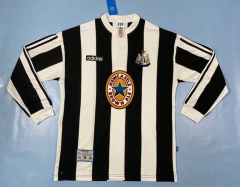 Retro Version 1995-1996 Newcastle United Home Red&White LS Thailand Soccer Jersey AAA-0664