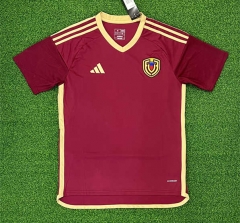 (s-4xl)2024-25 Venezuela Home Red Thailand Soccer Jersey AAA-403