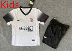 24-25 Corinthians Home White Kids/Youth Soccer Unifrom-6748