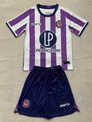 2024-25 Toulouse FC Home White   Soccer Uniform-AY