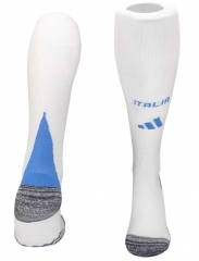 2024-25 Italy Away White  Soccer Socks