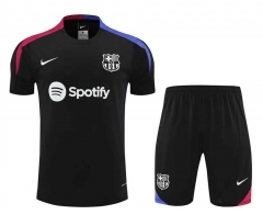 2024-2025 Barcelona Black Thailand Soccer Uniform-4627