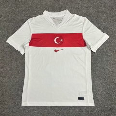 2024-2025 Turkey Away White Thailand Soccer Jersey AAA-512