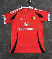 24-25 Manchester United Home Red Soccer Jersey AAA-0485